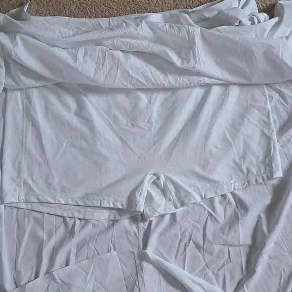 XLARGE HALARA BREEZEFUL 2 IN 1 TIE SPLIT QUICK DRY FLOWY SKIRT - Picture 7 of 9